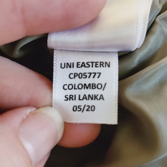 K1282 * Aspen Kids Girls Quilted Vest Olive Green Size 18M - Picture 6 of 7